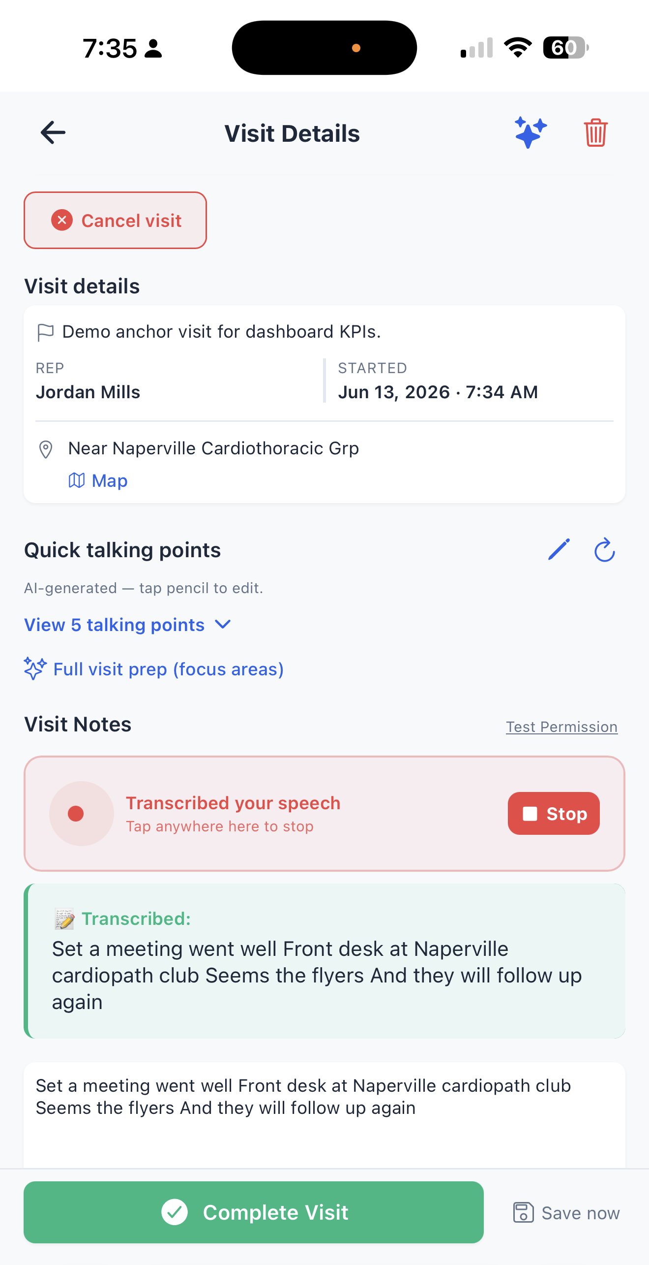 Shared clinic database in LiaisonIQ